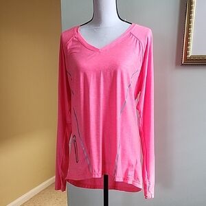 Avia Bright Pink Long Sleeve Tee